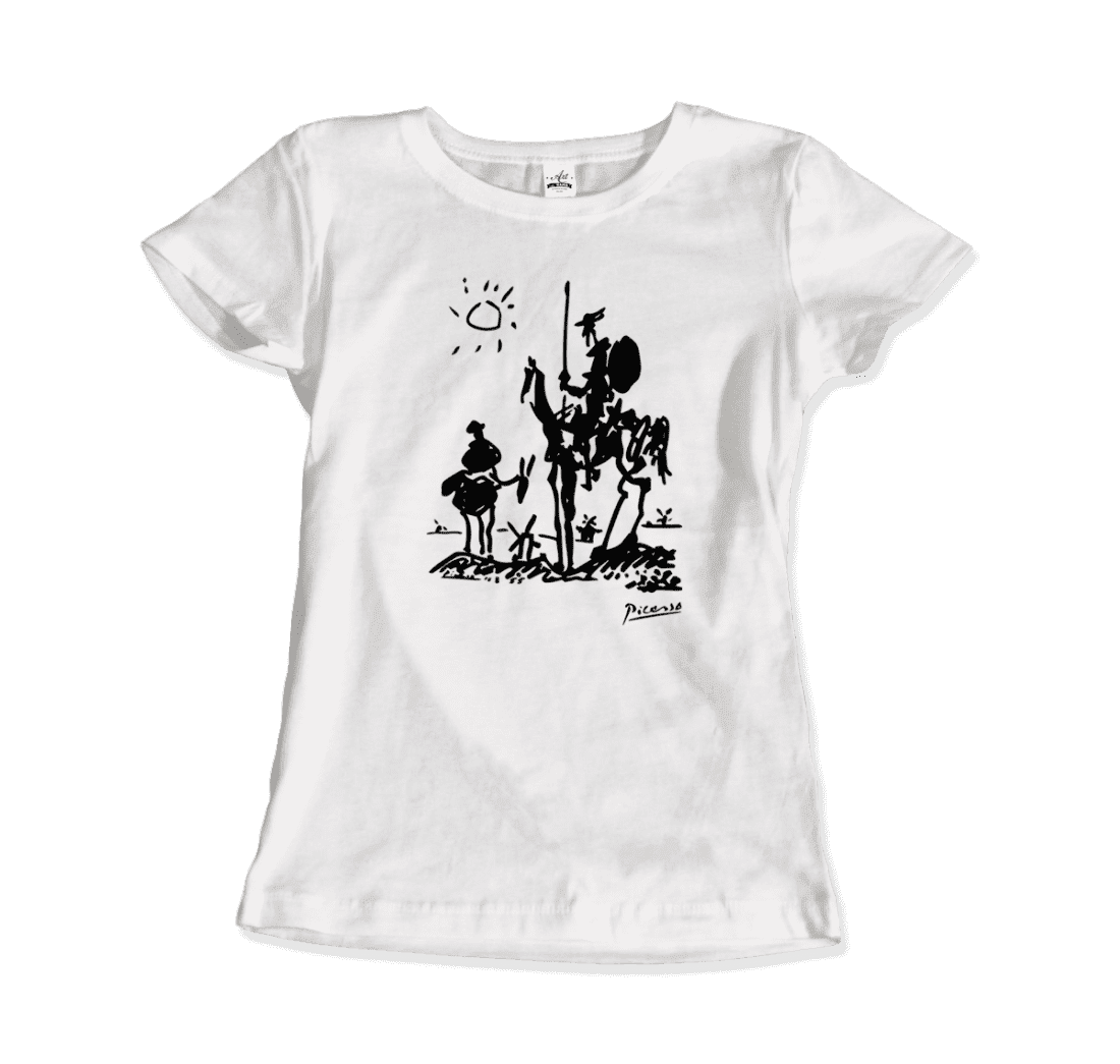 Pablo Picasso Don Quixote of La Mancha 1955 Artwork T-Shirt-10