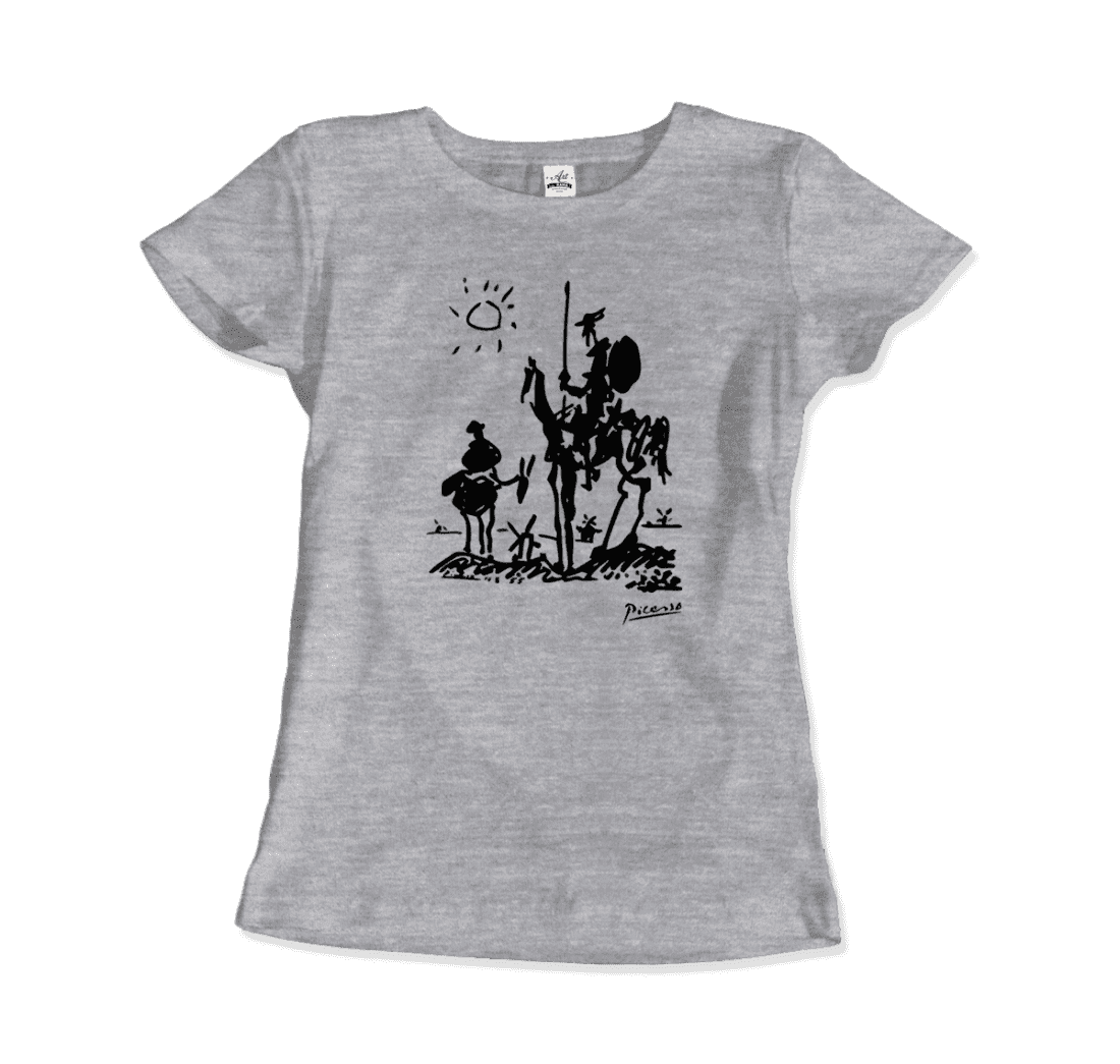 Pablo Picasso Don Quixote of La Mancha 1955 Artwork T-Shirt-4