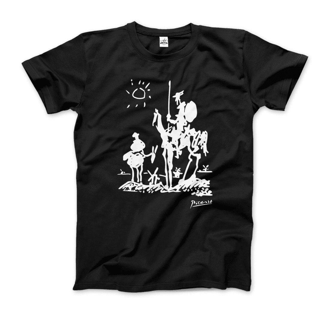 Pablo Picasso Don Quixote of La Mancha 1955 Artwork T-Shirt-6