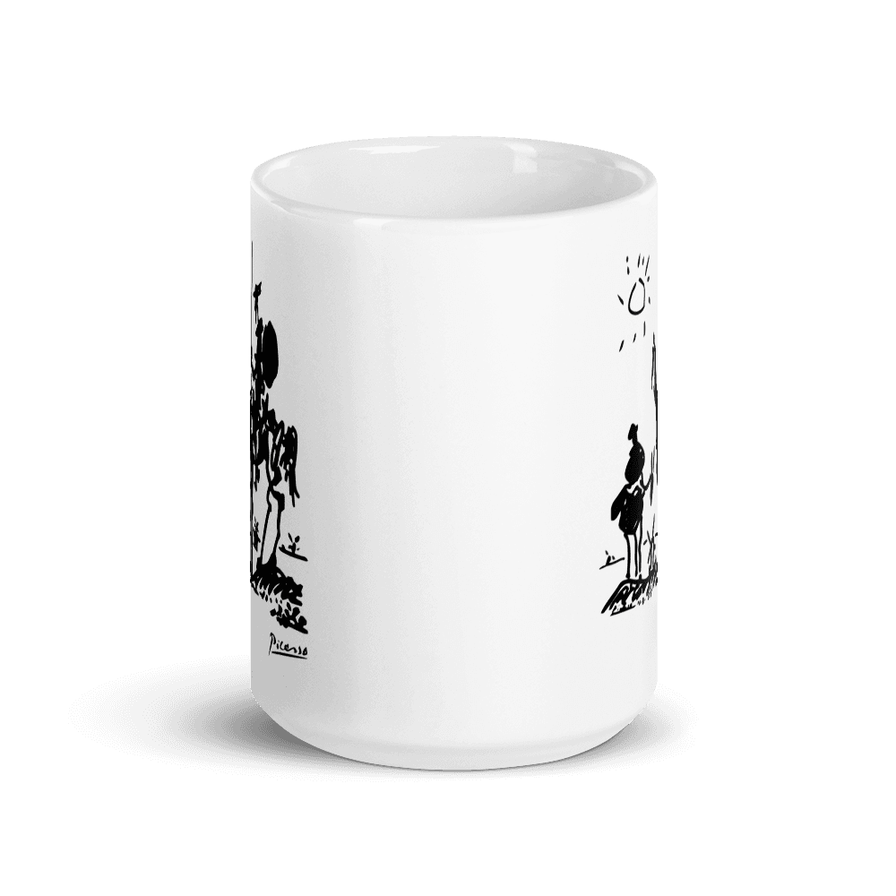 Pablo Picasso Don Quixote of La Mancha 1955 Artwork Mug-4