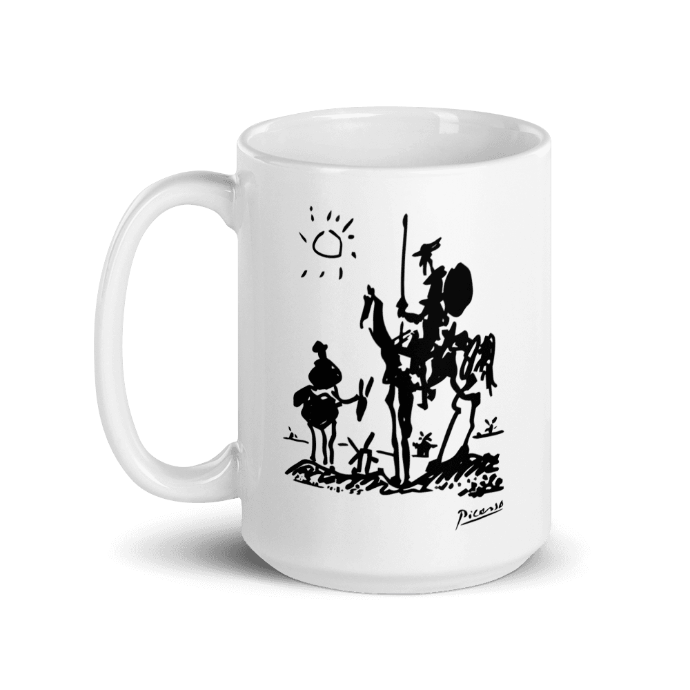 Pablo Picasso Don Quixote of La Mancha 1955 Artwork Mug-5