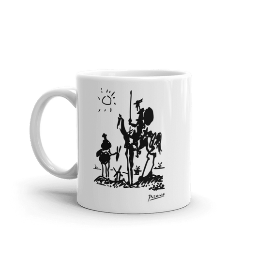 Pablo Picasso Don Quixote of La Mancha 1955 Artwork Mug-0