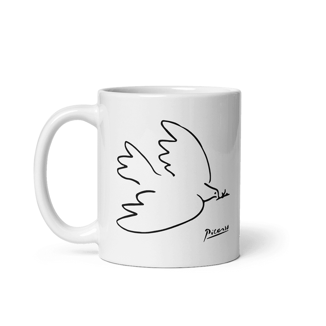 Pablo Picasso Dove Of Peace 1949 Artwork Mug-0