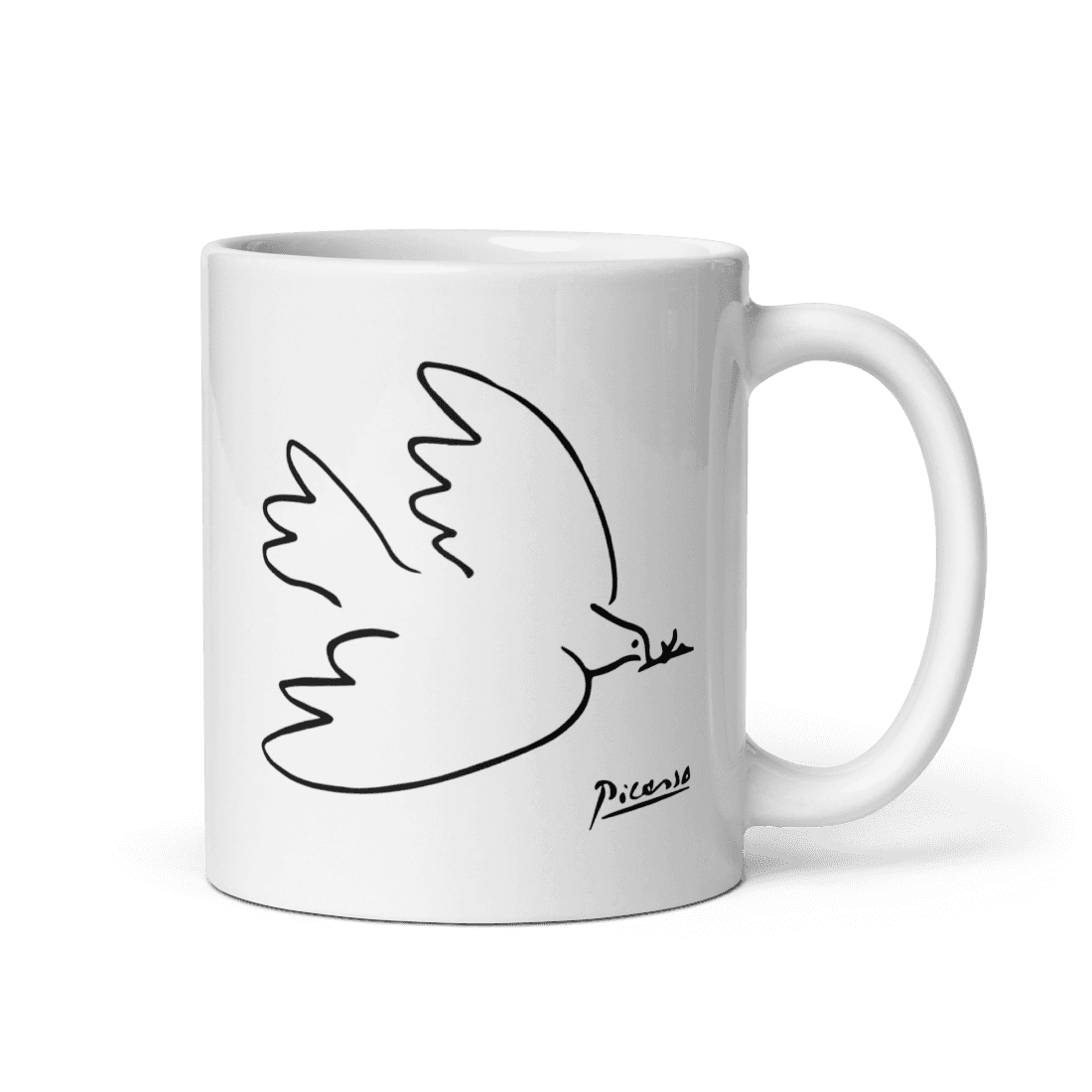 Pablo Picasso Dove Of Peace 1949 Artwork Mug-2