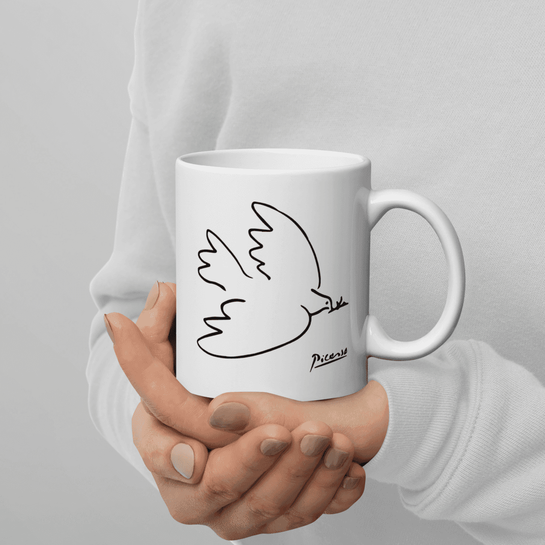 Pablo Picasso Dove Of Peace 1949 Artwork Mug-3