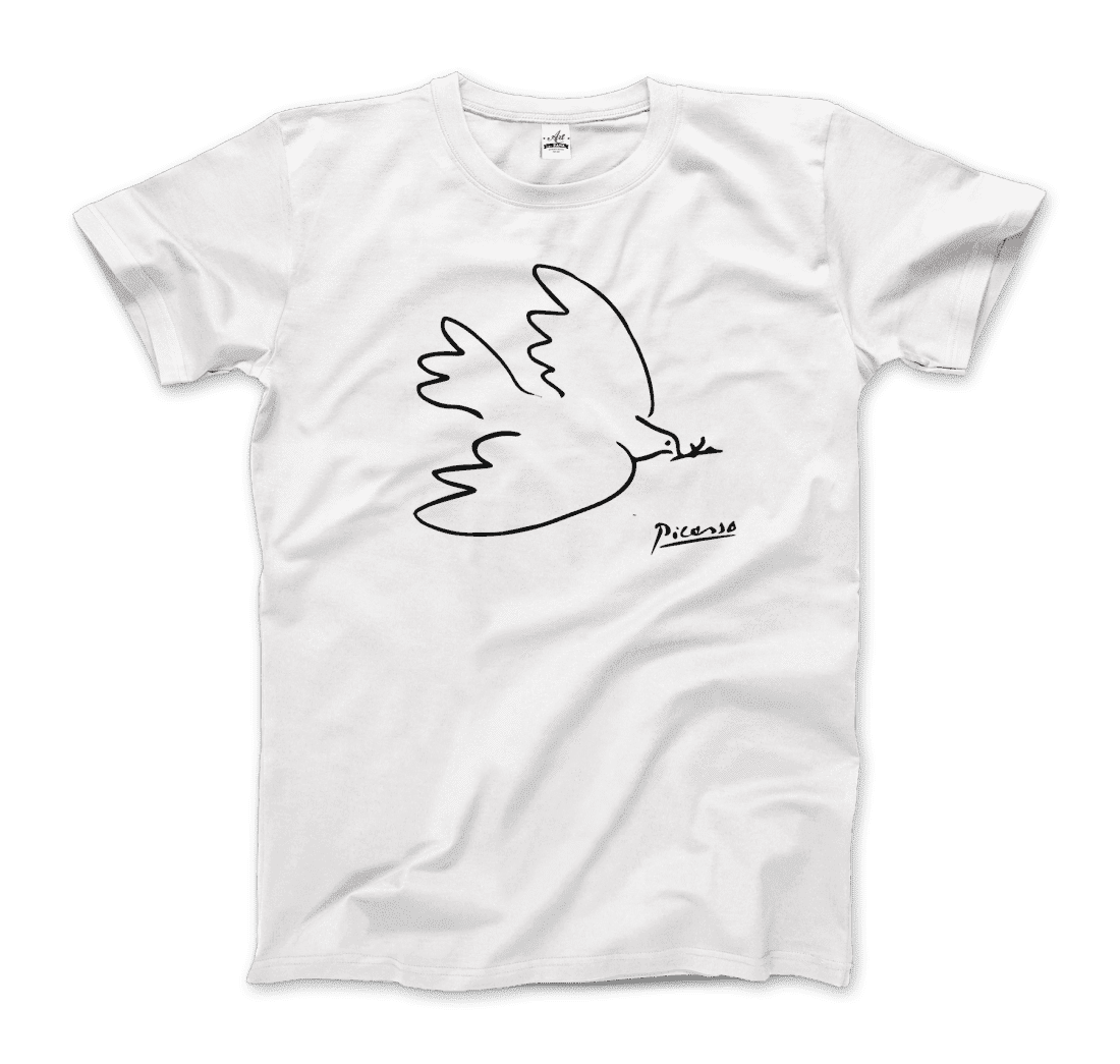 Pablo Picasso Dove Of Peace 1949 Artwork T-Shirt-5