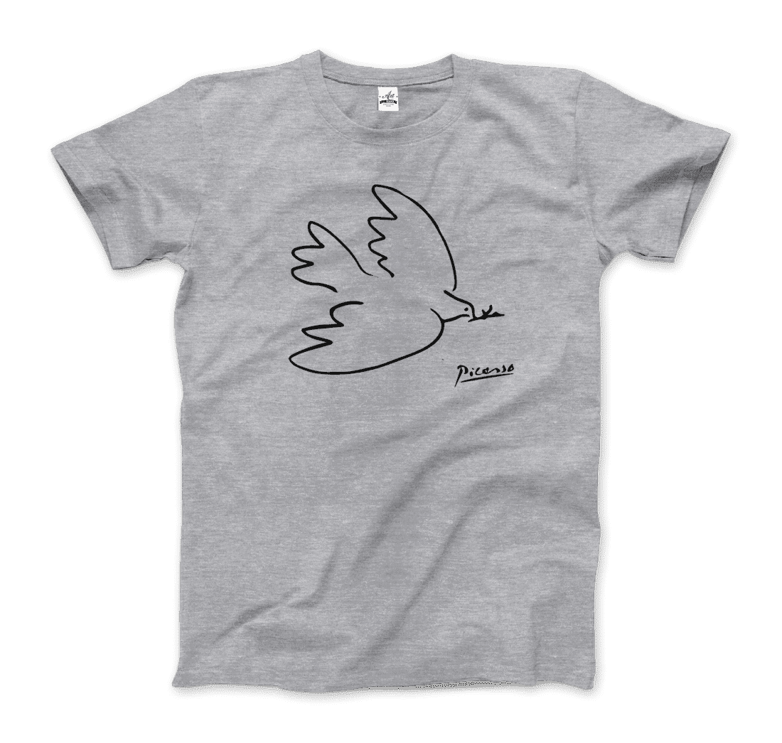 Pablo Picasso Dove Of Peace 1949 Artwork T-Shirt-6