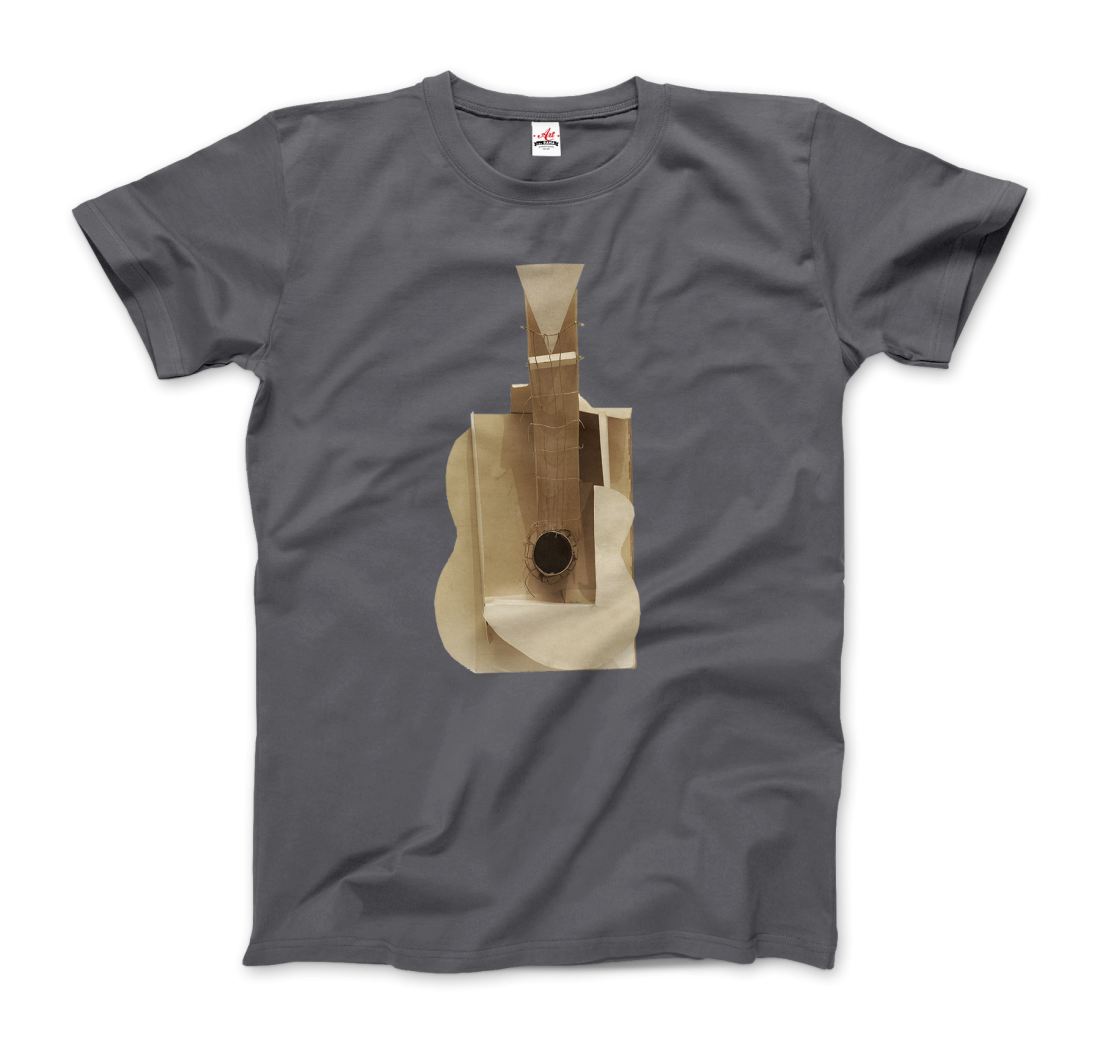 Pablo Picasso Guitar Sculpture 1912 Artwork T-Shirt-7