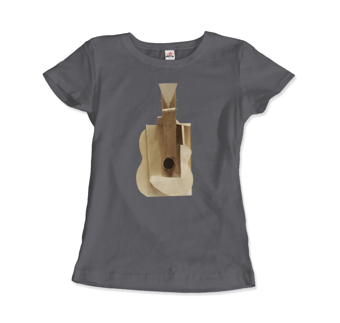 Pablo Picasso Guitar Sculpture 1912 Artwork T-Shirt-11