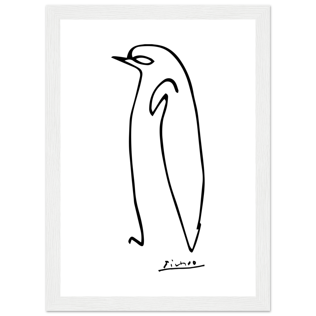 Pablo Picasso Penguin Line Artwork Poster-7