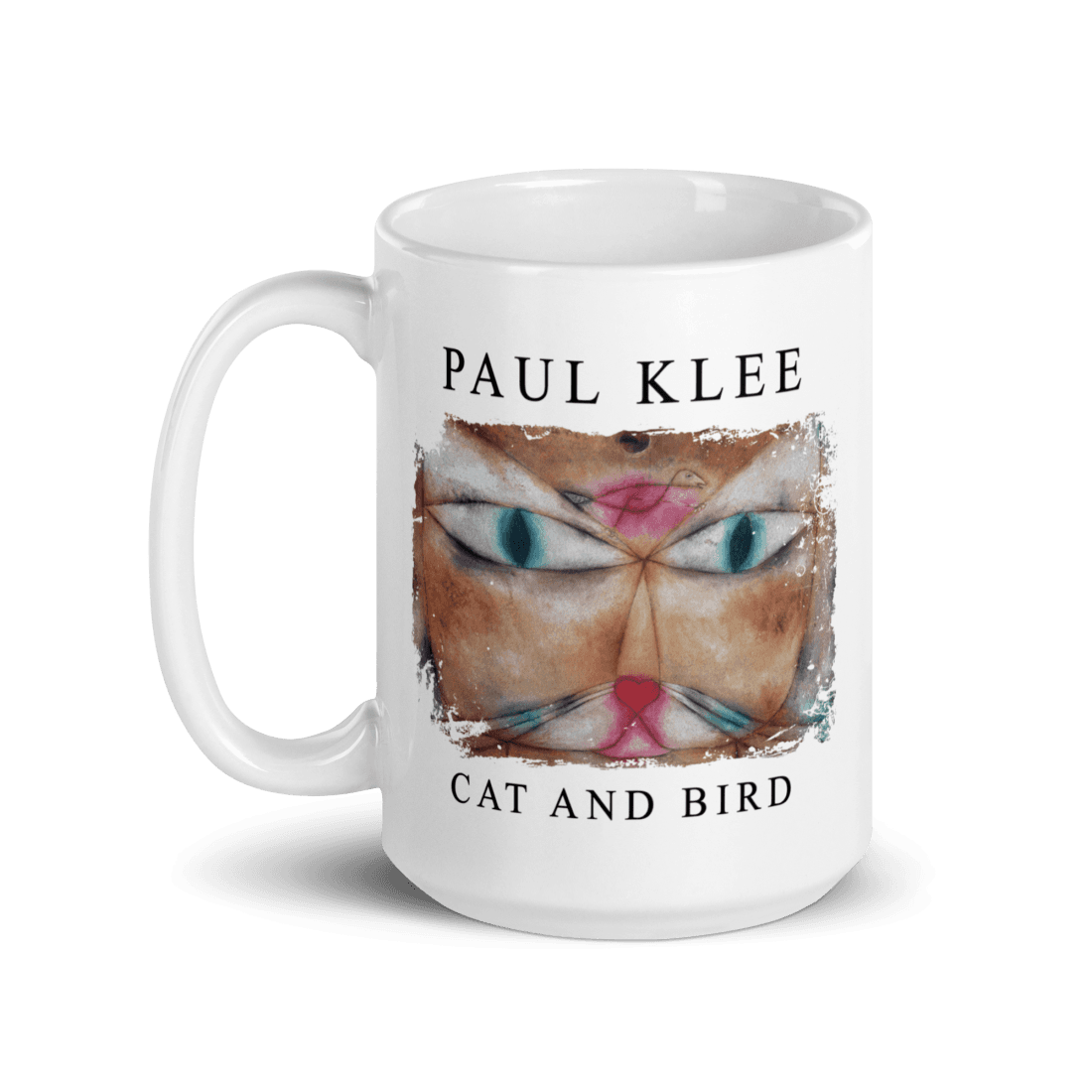 Paul Klee - Cat and Bird, 1928 Artwork Mug-3