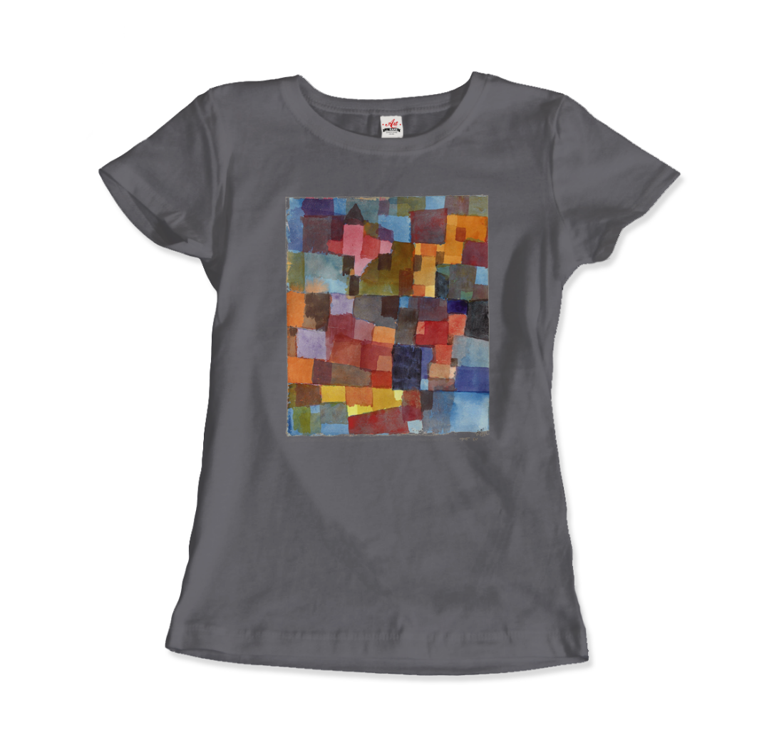 Paul Klee - Raumarchitecturen (Auf Kalt-Warm) Artwork T-Shirt-13