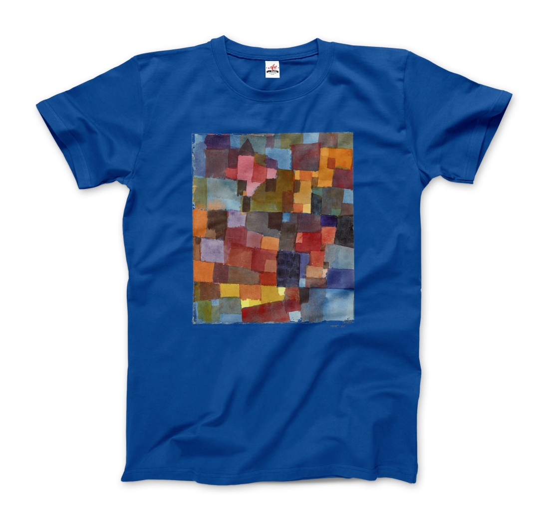 Paul Klee - Raumarchitecturen (Auf Kalt-Warm) Artwork T-Shirt-9