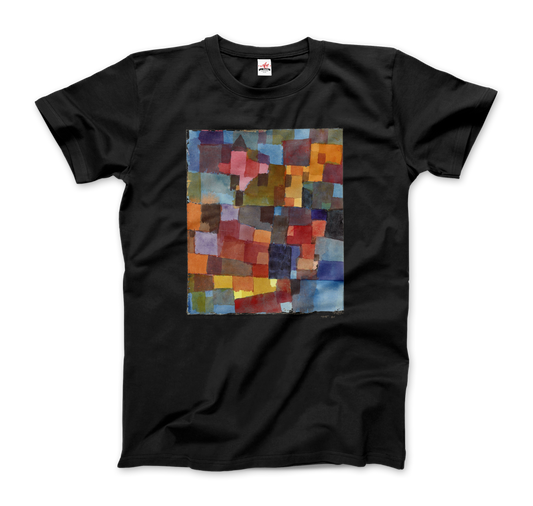 Paul Klee - Raumarchitecturen (Auf Kalt-Warm) Artwork T-Shirt-0