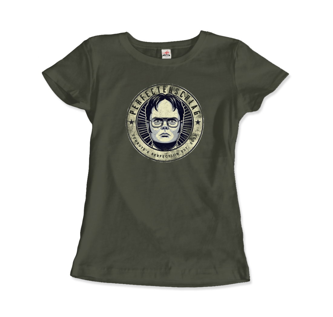 Perfectenschlag - Schrute's Perfection Distressed T-Shirt-2