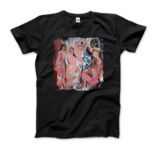 Picasso - Les Demoiselles d'Avignon, 1907 Artwork T-Shirt-0