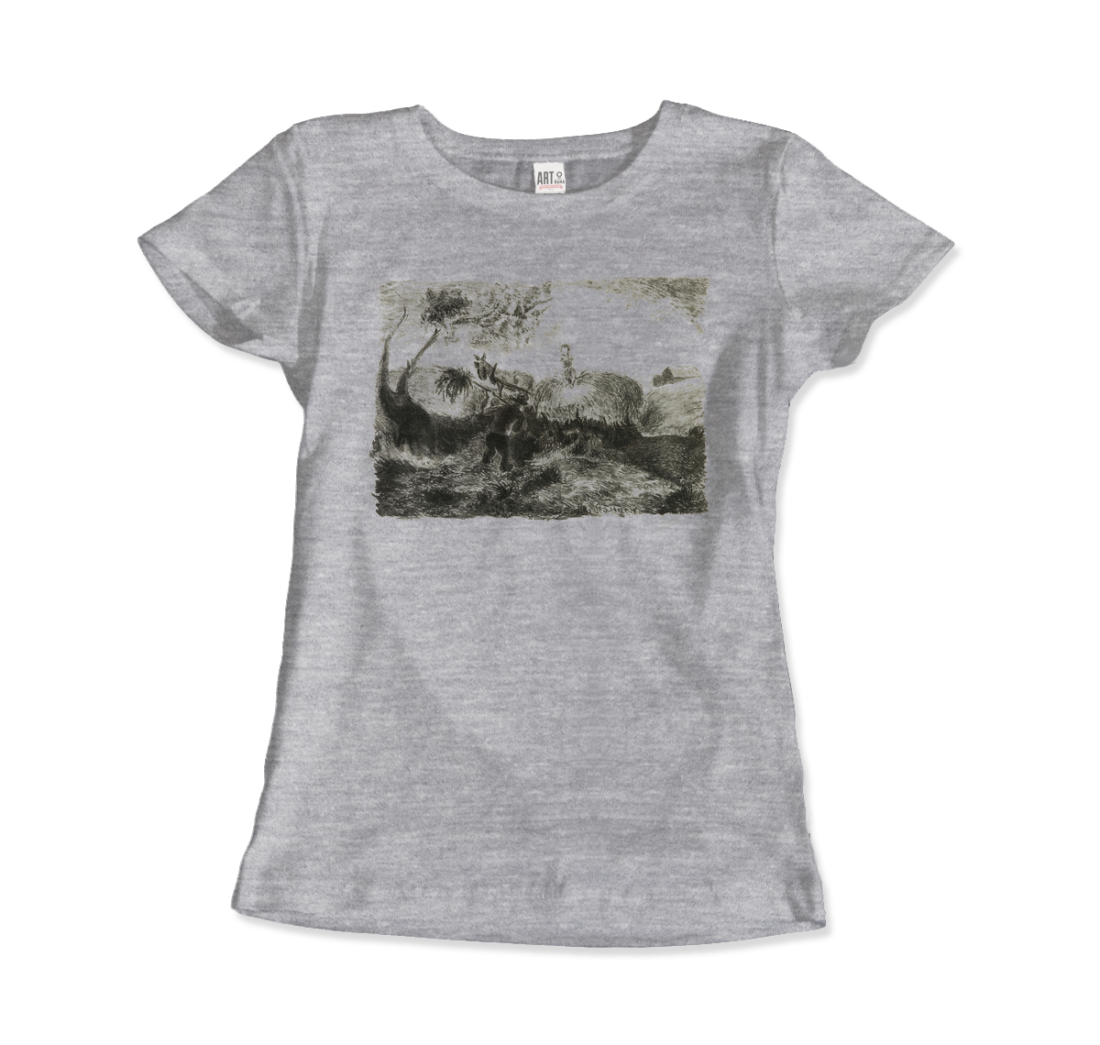 Pollock - Haymaking 1947 Artwork T-Shirt-7