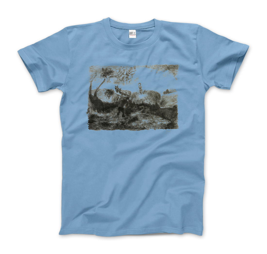 Pollock - Haymaking 1947 Artwork T-Shirt-6