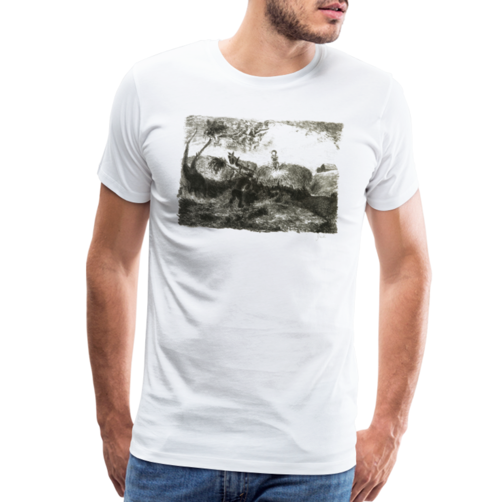 Pollock - Haymaking 1947 Artwork T-Shirt-1