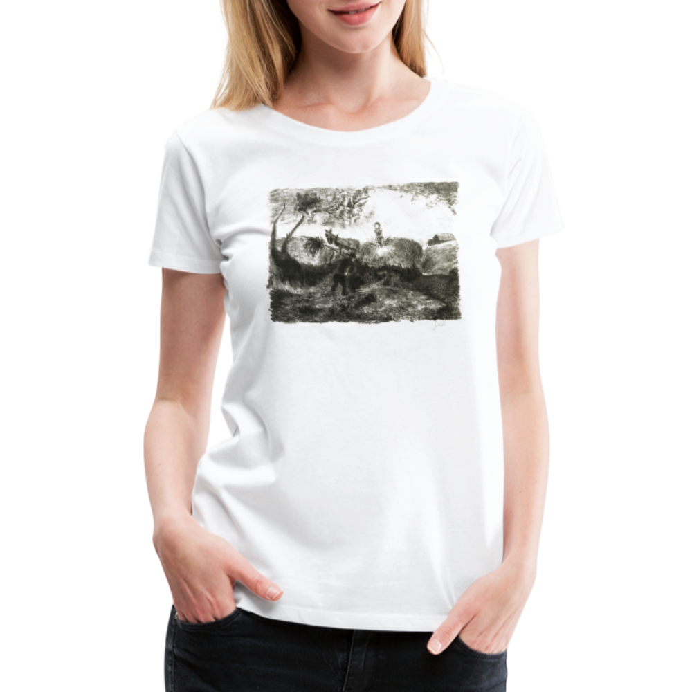 Pollock - Haymaking 1947 Artwork T-Shirt-4