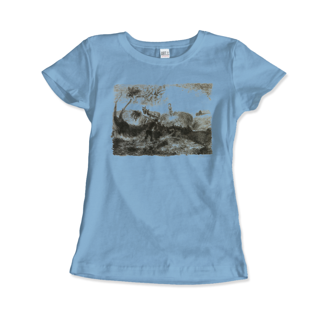 Pollock - Haymaking 1947 Artwork T-Shirt-8