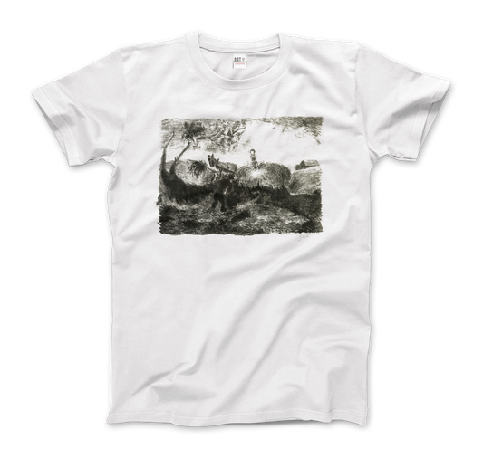 Pollock - Haymaking 1947 Artwork T-Shirt-0