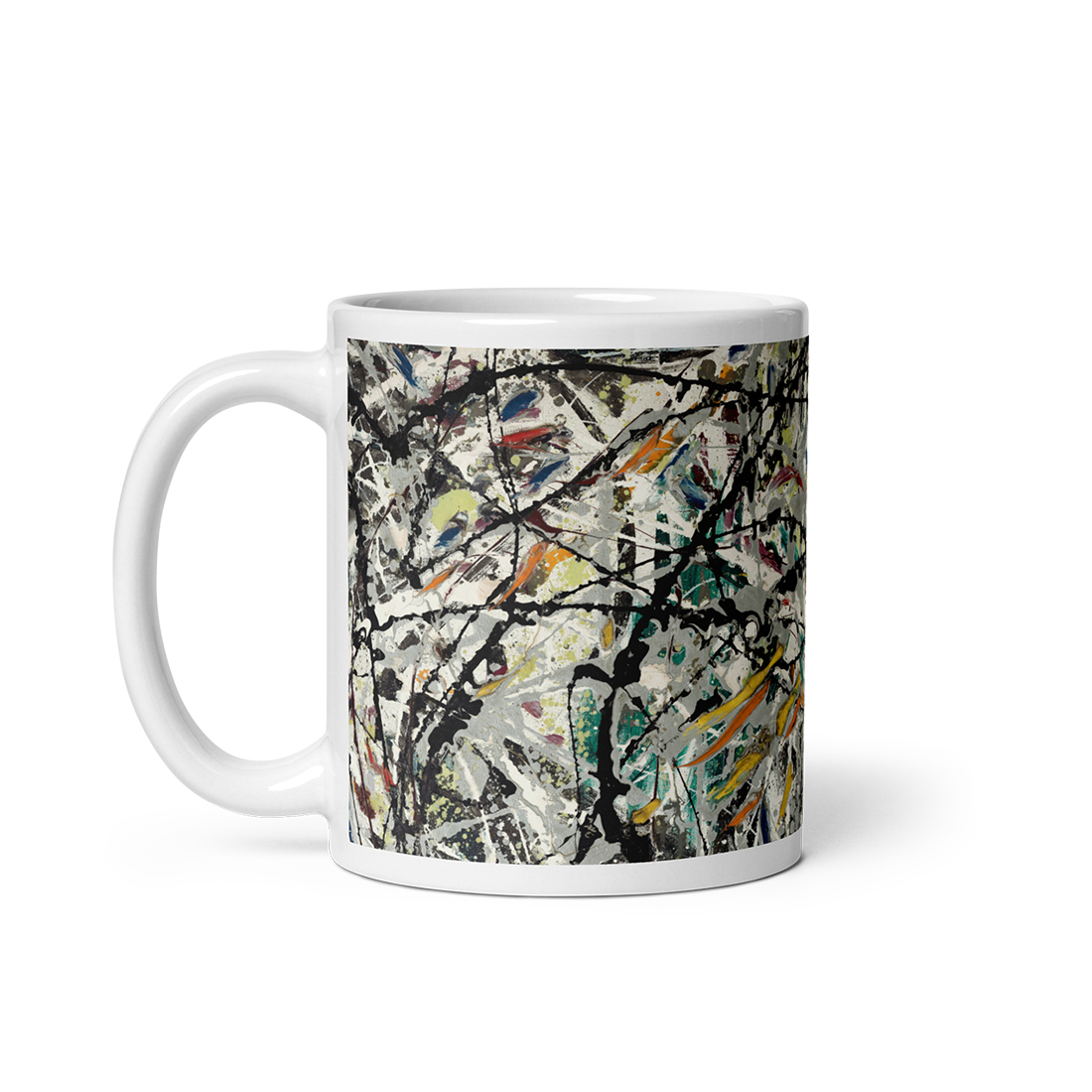 Pollock - Watery Paths 1947 Artwork Mug-0