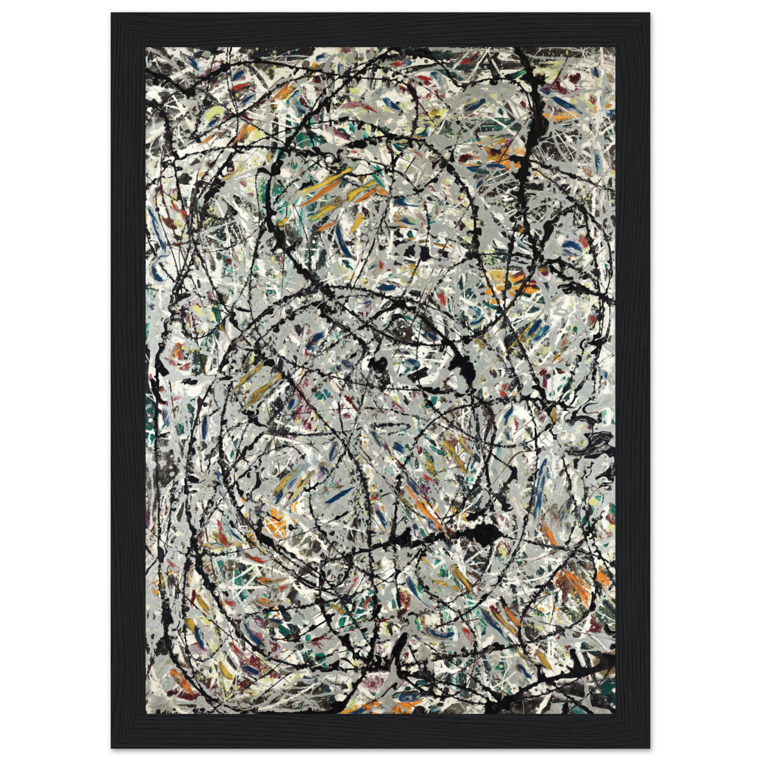 Pollock - Watery Paths 1947 Artwork Poster-3