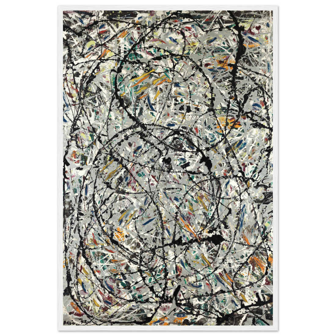 Pollock - Watery Paths 1947 Artwork Poster-14