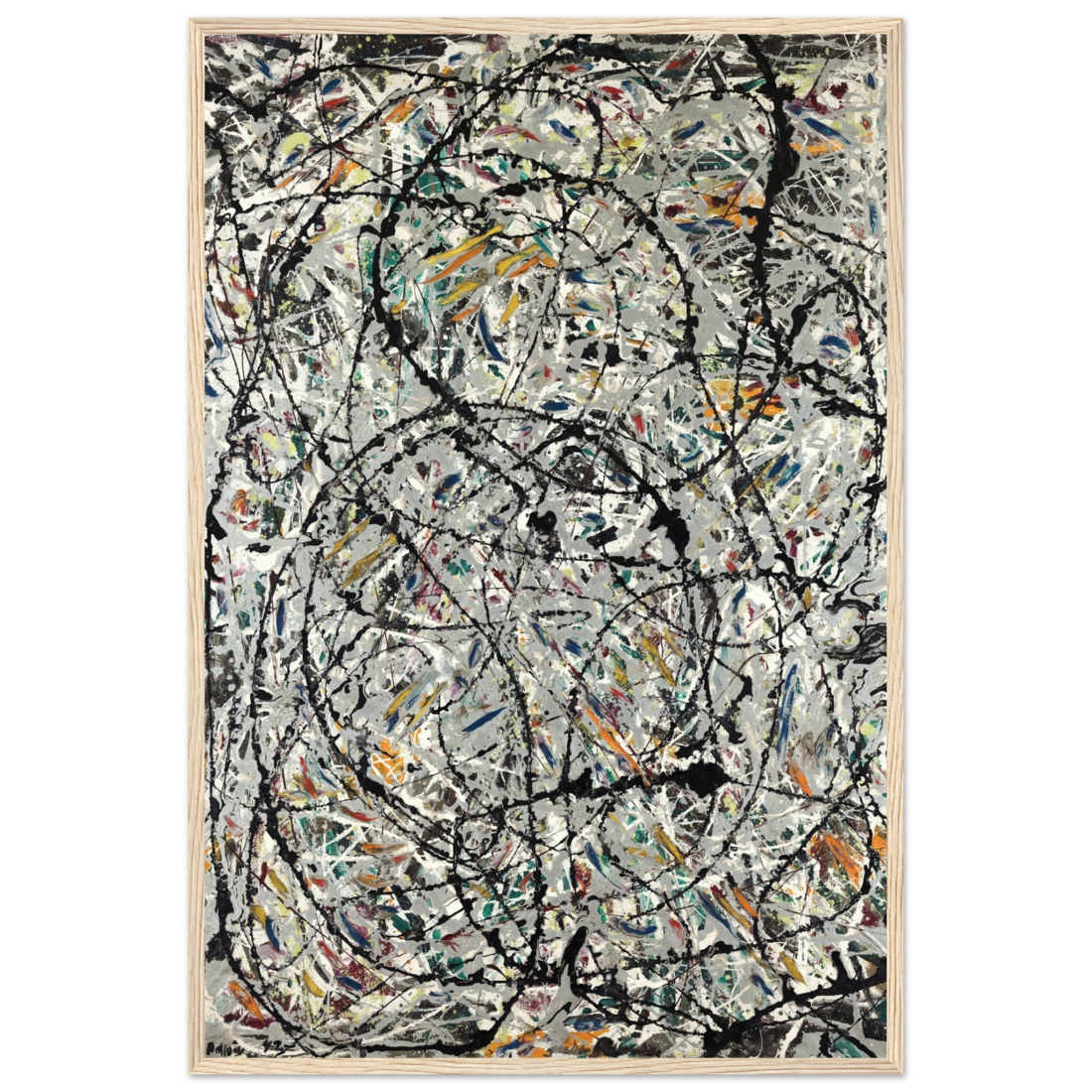 Pollock - Watery Paths 1947 Artwork Poster-13