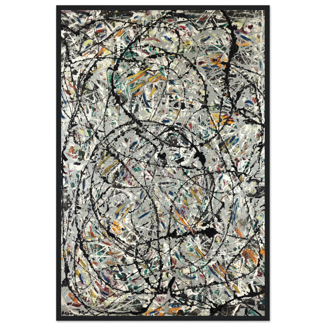 Pollock - Watery Paths 1947 Artwork Poster-0