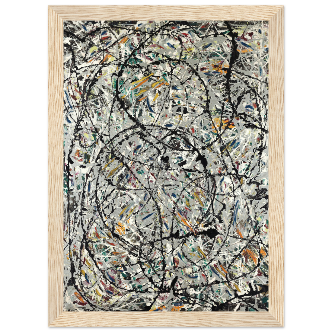 Pollock - Watery Paths 1947 Artwork Poster-4