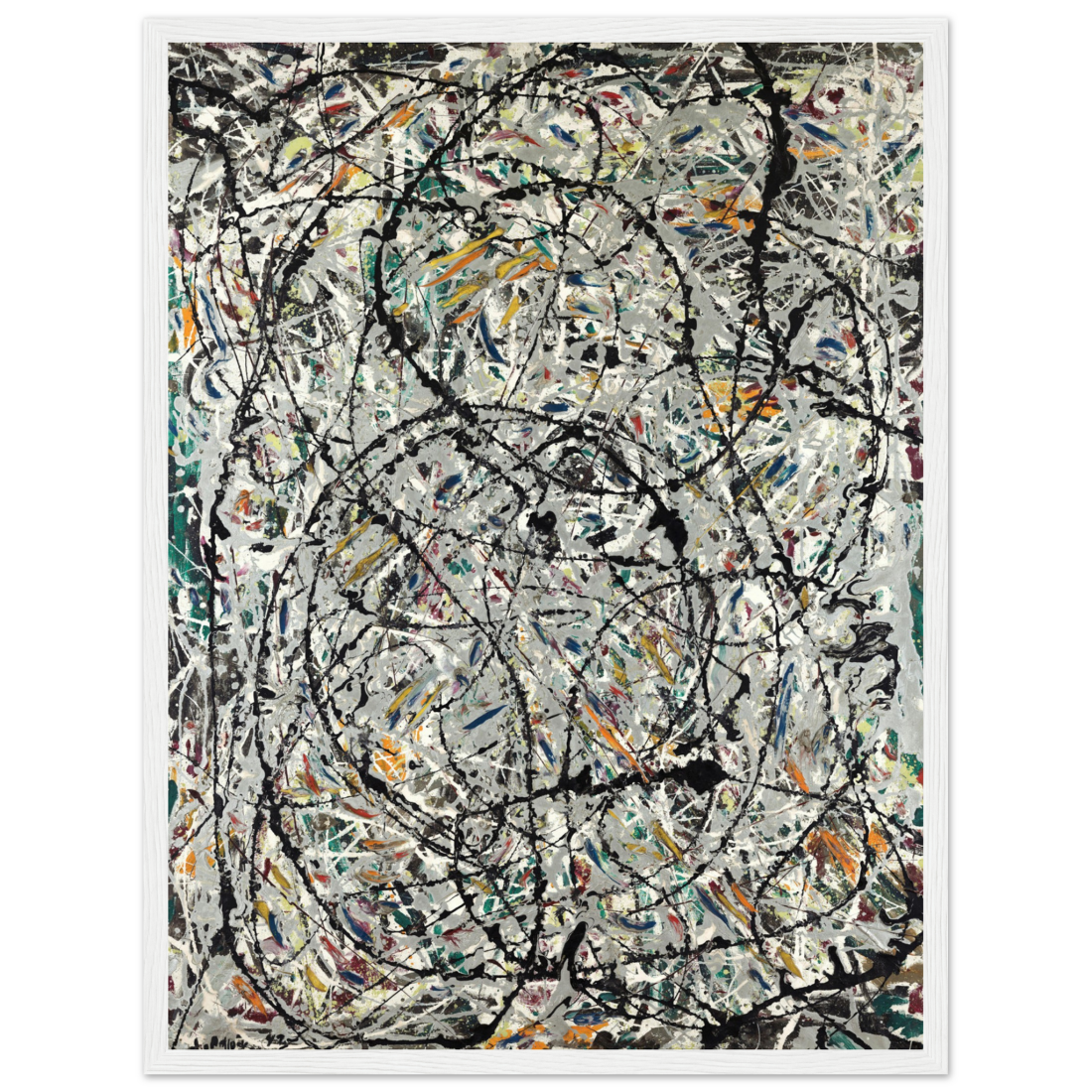 Pollock - Watery Paths 1947 Artwork Poster-12