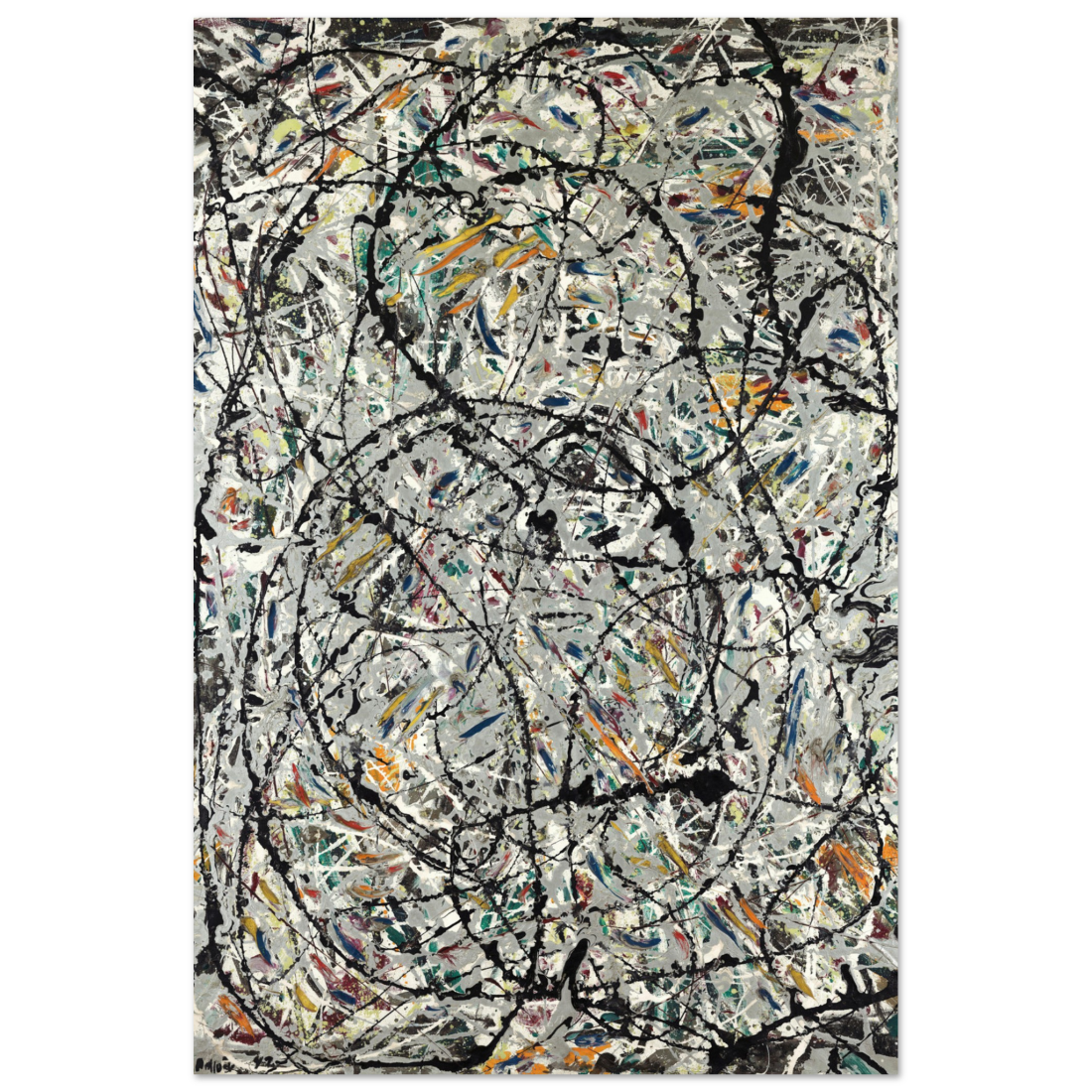 Pollock - Watery Paths 1947 Artwork Poster-5