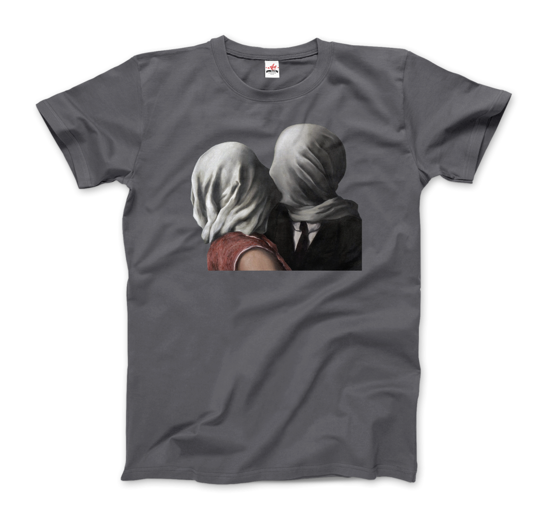 Rene Magritte The Lovers II (1928) Artwork T-Shirt-5