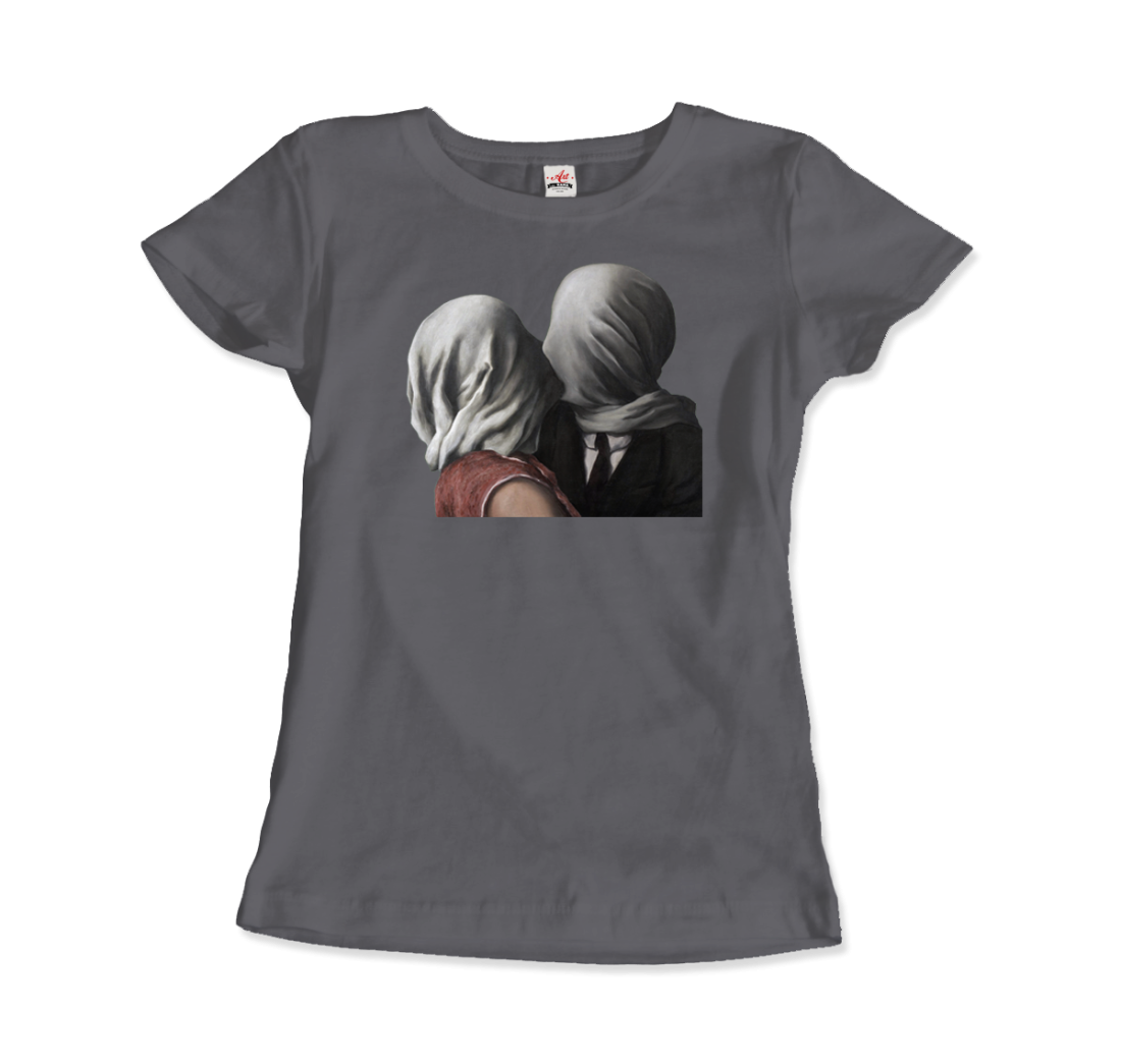 Rene Magritte The Lovers II (1928) Artwork T-Shirt-9