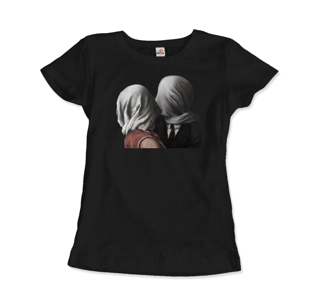 Rene Magritte The Lovers II (1928) Artwork T-Shirt-4