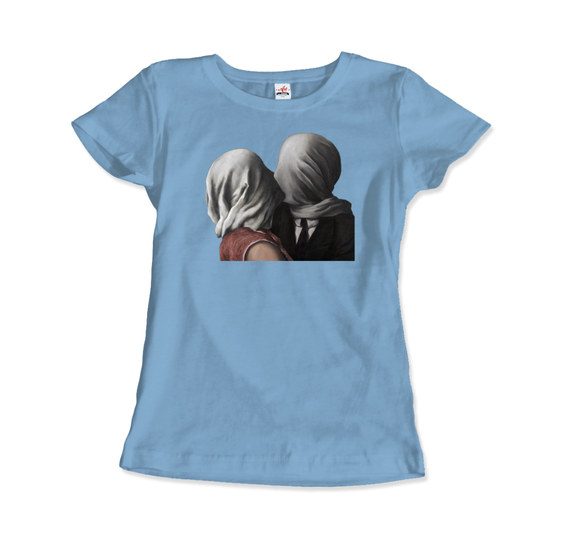 Rene Magritte The Lovers II (1928) Artwork T-Shirt-11