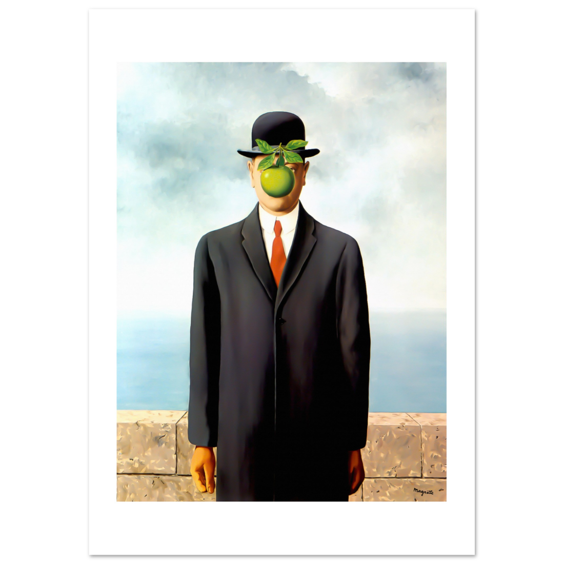 Rene Magritte The Son of Man, 1964 Artwork Poster-3