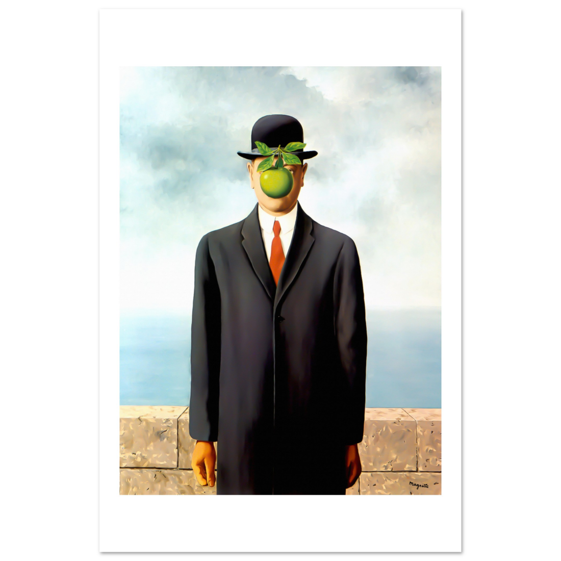 Rene Magritte The Son of Man, 1964 Artwork Poster-14