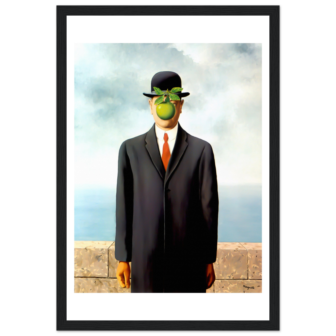 Rene Magritte The Son of Man, 1964 Artwork Poster-7