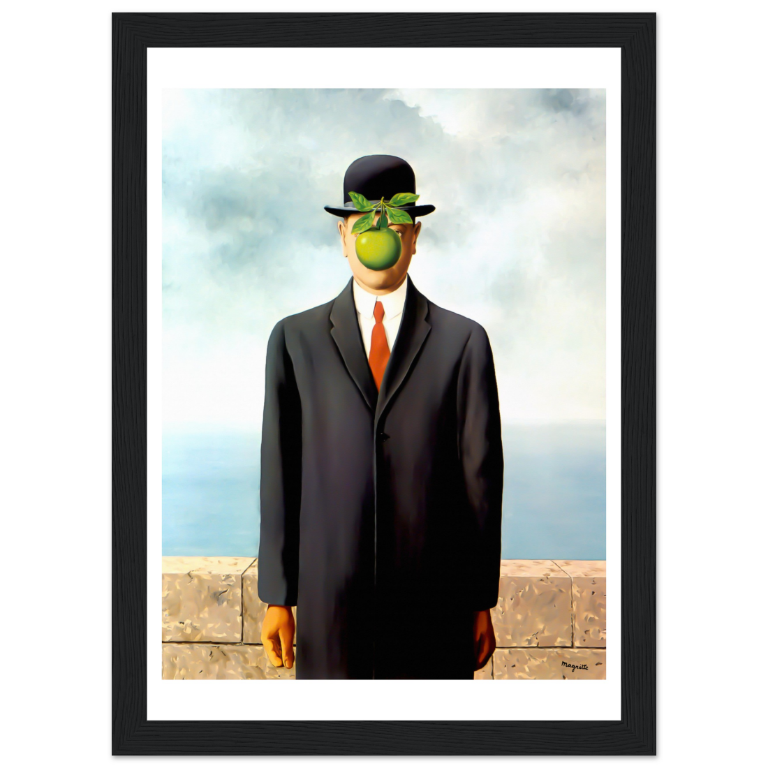 Rene Magritte The Son of Man, 1964 Artwork Poster-2