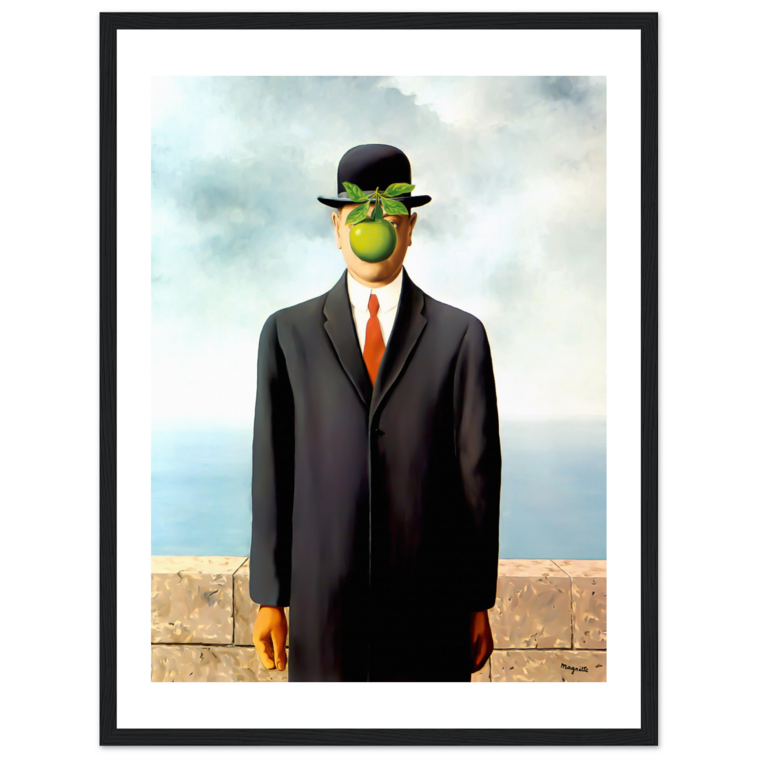 Rene Magritte The Son of Man, 1964 Artwork Poster-11