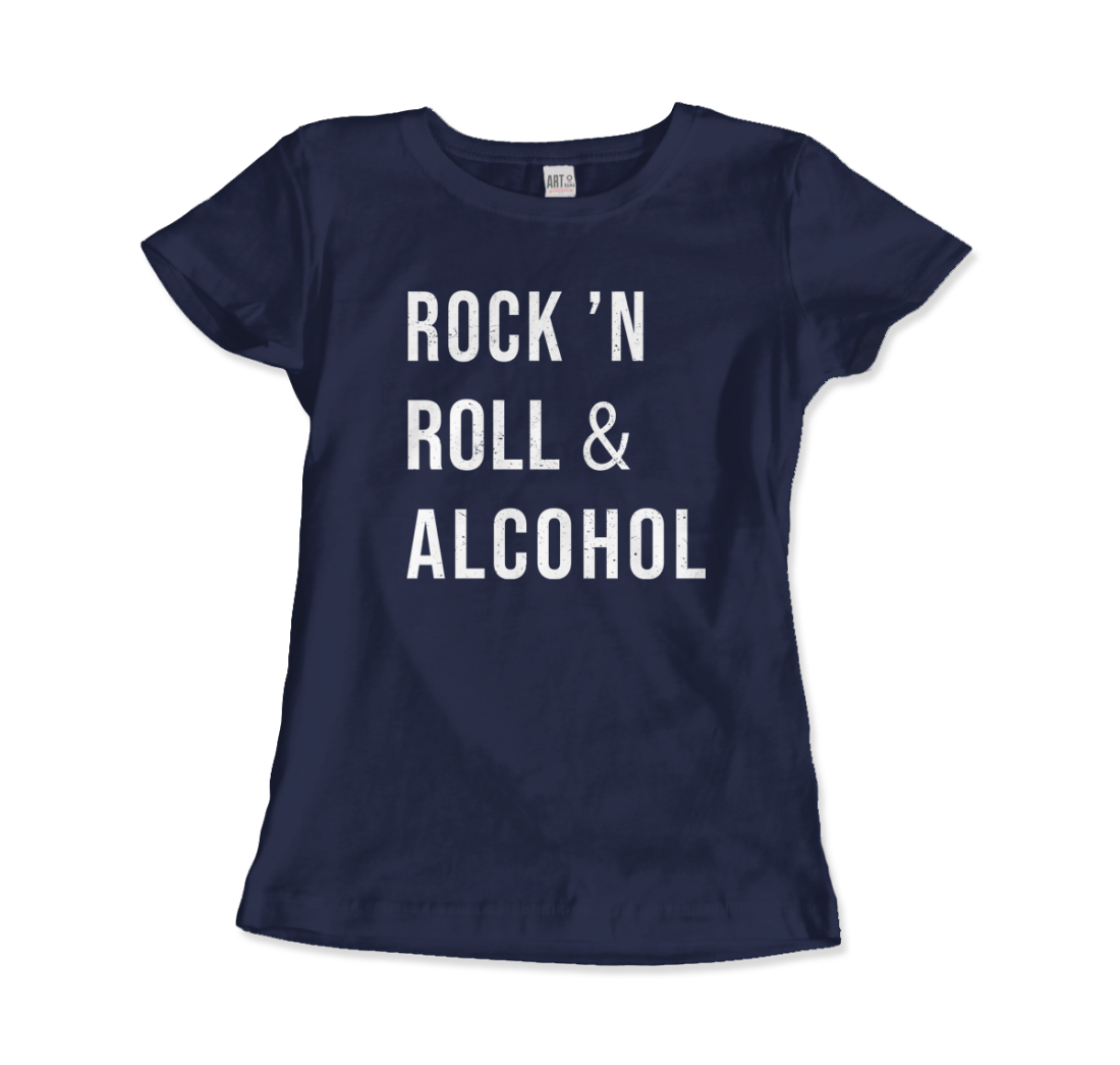 Rock'n Roll & Alcohol T-Shirt-12