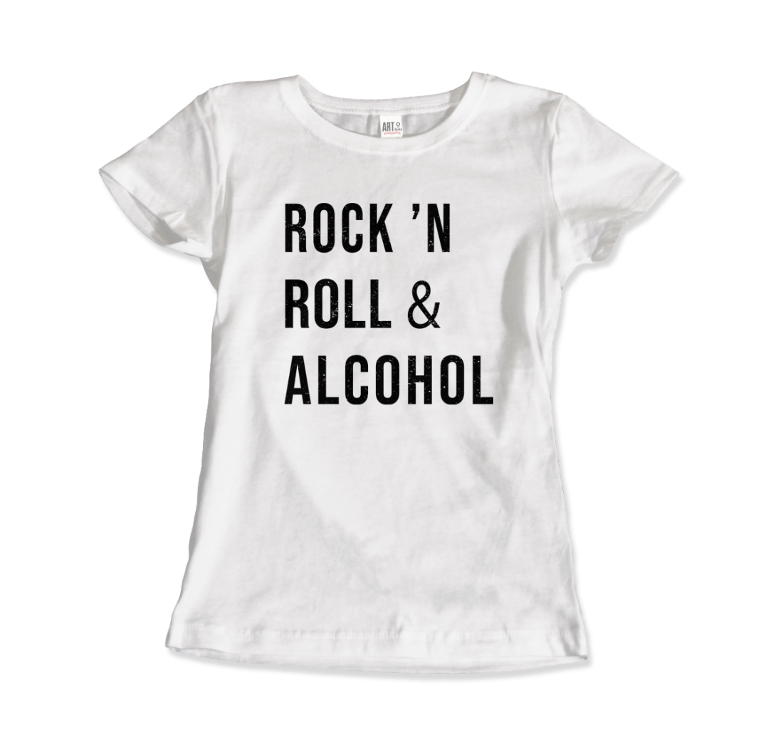 Rock'n Roll & Alcohol T-Shirt-4