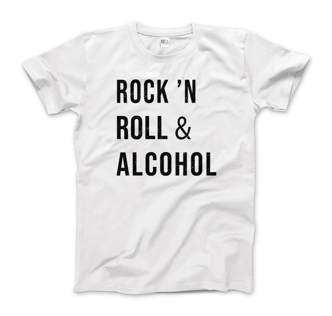 Rock'n Roll & Alcohol T-Shirt-3