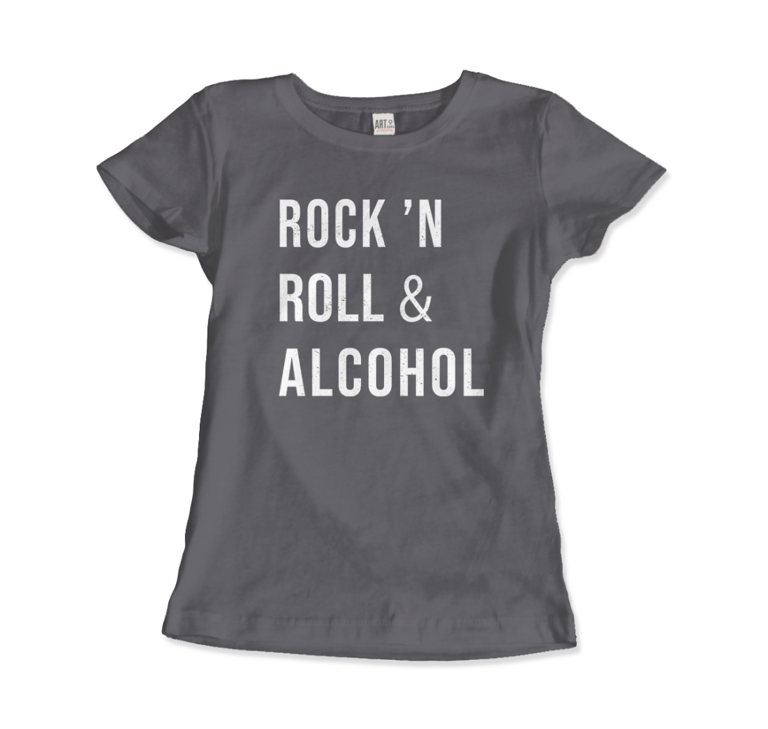 Rock'n Roll & Alcohol T-Shirt-11