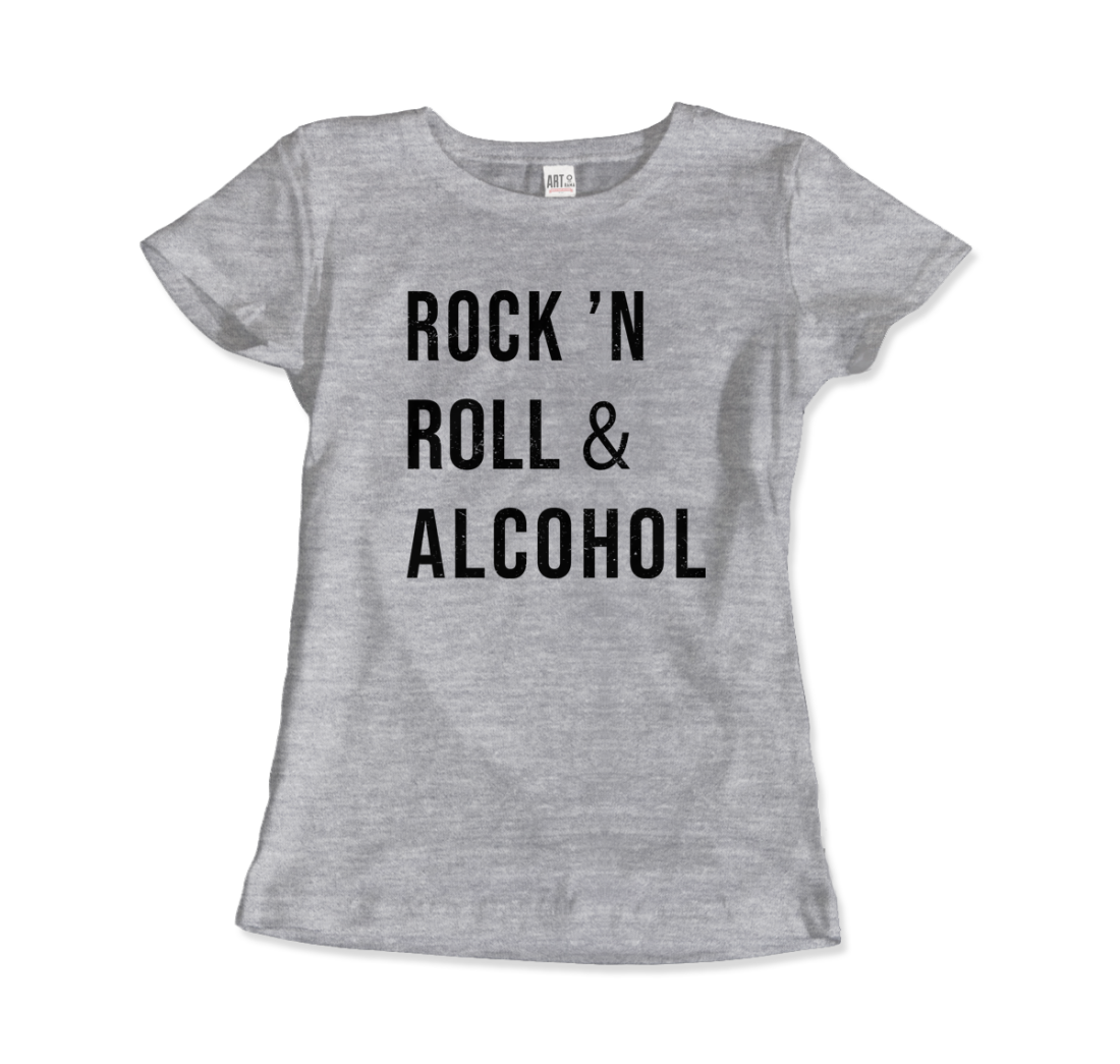 Rock'n Roll & Alcohol T-Shirt-14