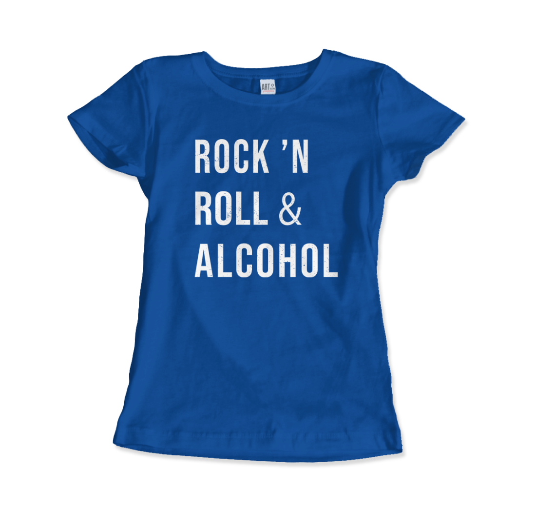 Rock'n Roll & Alcohol T-Shirt-13