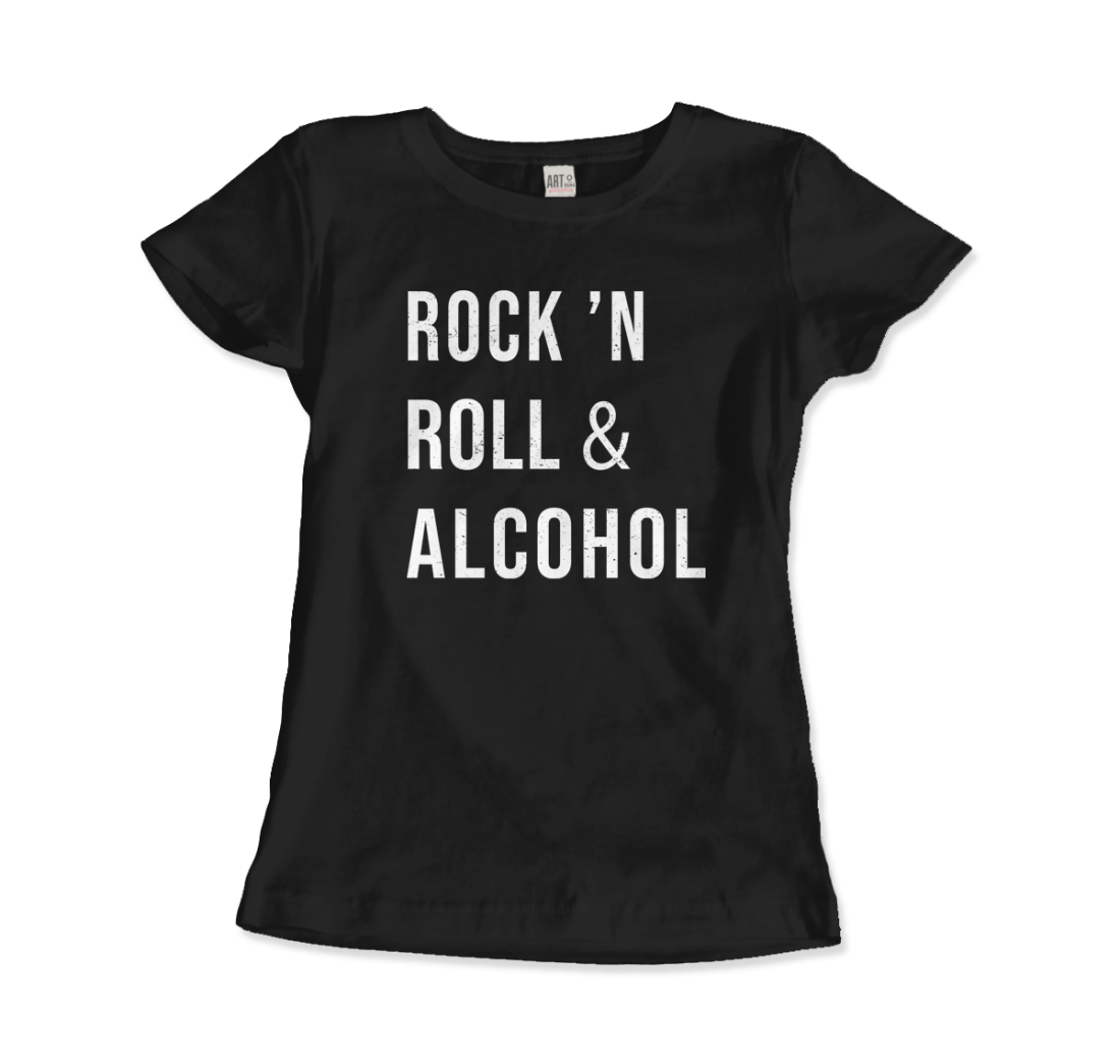 Rock'n Roll & Alcohol T-Shirt-2